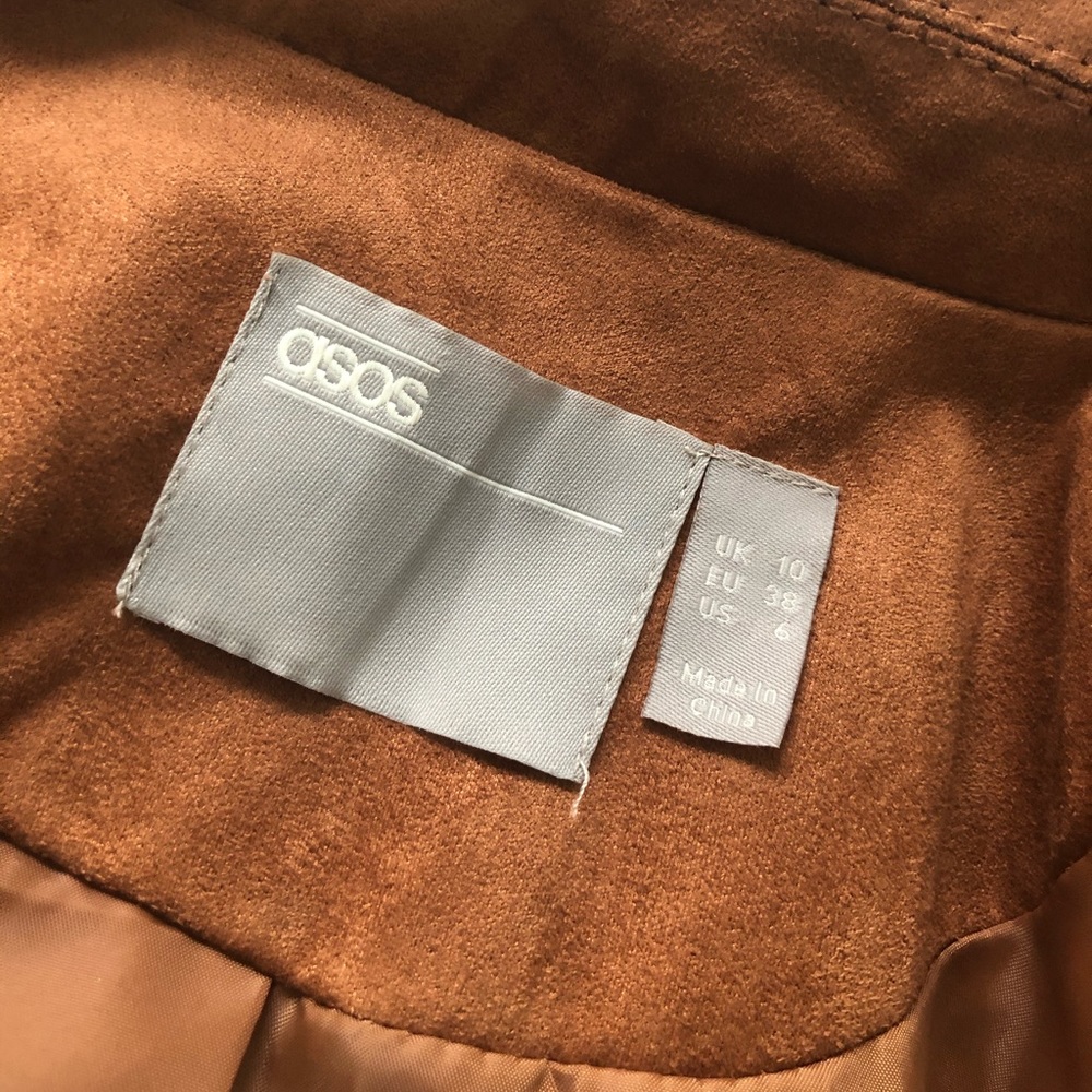 Brown Suede Jacket - Picture 4 of 4